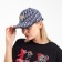 Baseball cap, gray/dark blue color, size 56-58