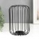 Summary Metal for 1 candle "Loft. Prutia" black 20x13x13 cm