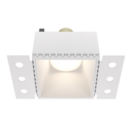 Building lamp Technical DL051-01-GU10-SQ-W, 1x20W, 13x7.5x5.5 cm, GU10, white color