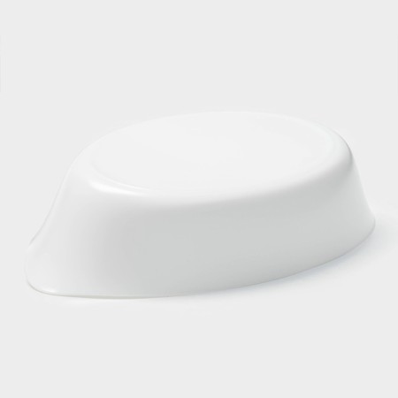 Baking form Luminarc Smart Cuisine Carine, 32 × 20 cm, oval, glass ceramic, white-3