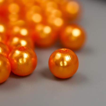 Beads for creativity plastic "Mandarin" set 200 pcs d = 0.6 cm-2