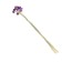 Sukhotzet "Gofreni Sherrovid" set 20 pcs., Color dark violet