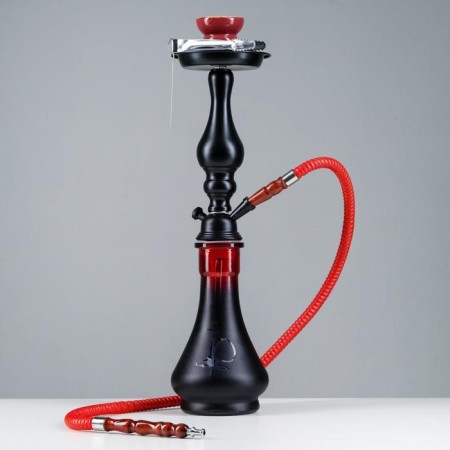 Hookah "Baglung", 48 cm, 1 pipe, black