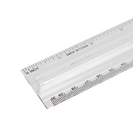 Line with a holder 30 cm, transparent-2