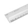 Line with a holder 30 cm, transparent