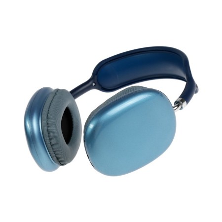 Wireless headphones P9, invoices, BT 5.0, microphone, jack 3.5 mm, 150 mAh, blue-2