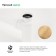 Siphon for the IDDIS Optima Home shell, bottle, white matte