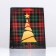 Laminated "Golden Christmas tree" 26 x 32 x 12
