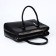 Luggage bag, external pocket, black color