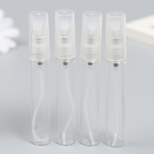 Spray bottle with a spray spray 