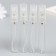 Spray bottle with a spray spray "Transparent" 8 ml set of 4 pcs 1.2x1.2x9 cm