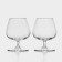 A set of glass glasses for CHARANTE cognac, 430 ml, 2 pcs