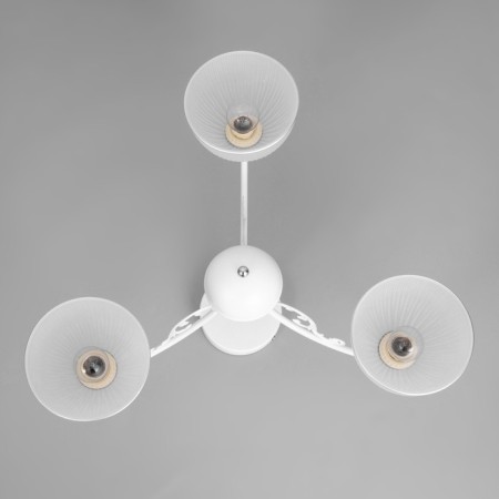 Laurah "Laura" 3x60W E27 white, chrome 59x27x20cm-3