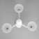 Laurah "Laura" 3x60W E27 white, chrome 59x27x20cm