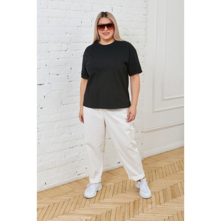 Female trousers, size 70, white color-2