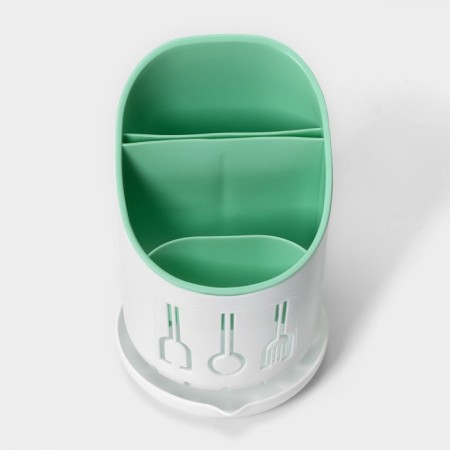 Table for cutlery shares, 3 compartments, 12 × 12 × 9 cm, color mix-1