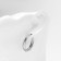 Earrings Metal "Bohemia" turn, color silver