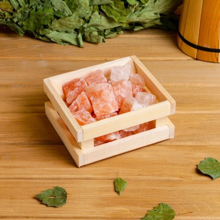 Himalayan pink chimalayan salt in a box, 1 kg