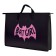 Folder for drawings and drawings A3, 450 x 330 x 90 mm, with handles, plastic, lightning from above, phoenix "Bat"
