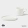 Tea couple Magistro Modern, 220 ml, 15 × 15 × 8 cm, porcelain, white