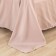 A set with a blanket "Tiara", size 160x220 cm, 160x240 cm, 50x70 cm, coffee color