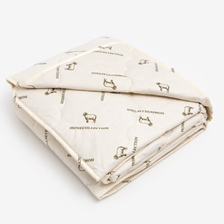 Blanket "Ethel" sheep wool 172*205 cm, tick, 300 g/m2-3