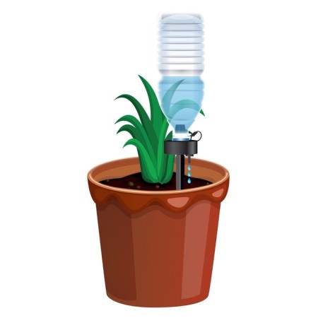 Auto -polyws for indoor plants, under a bottle adjustable-1