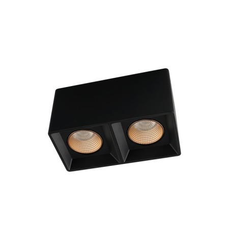 DK3085-BK+BR overhead swing lamp for a change of lamp SORO, IP20, 15W, GU5.3, LED, Black/B