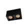 DK3085-BK+BR overhead swing lamp for a change of lamp SORO, IP20, 15W, GU5.3, LED, Black/B