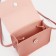 Baby bag on magnet, long belt, pink color