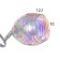 Abbella chandelier 3x40W E27 Chrome Model: 2612381