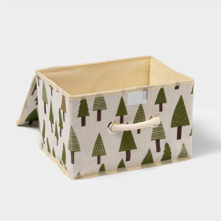 Stellyer box for storage with a “Christmas tree” lid, 26 × 20 × 17 cm-2