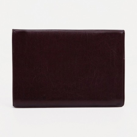 Cover for passport, burgundy color-2
