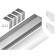 Profile aluminum angular round Ambrella Illumination Alum Profile, GP2100al, 2000x15.7x15.7 mm, silver color, matte disper