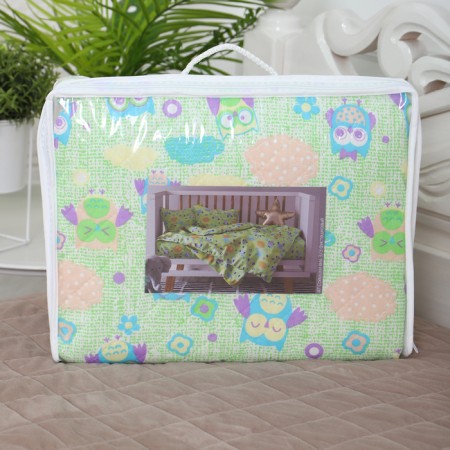 Owes bedspread 150x210cm, pistachio, calico 120g/m, HL 100%-5