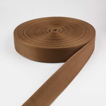 Ratele sling, 40 mm, 50 ± 1 m, density 12 g/m, brown color No. 29-1-2