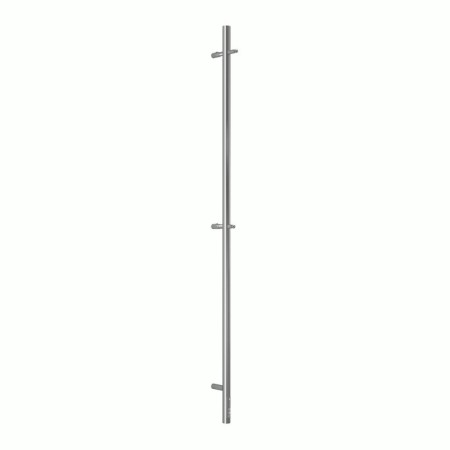 Terminus uno "Circle" electric heated towel rail, 1600x32 mm, chrome-1
