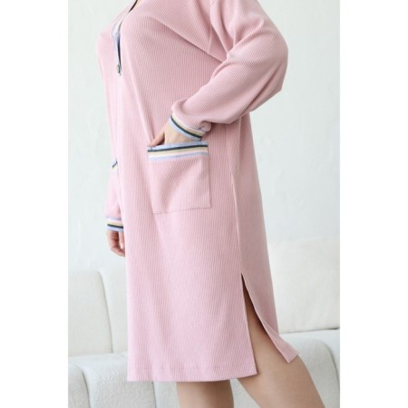 Female dress, size 62, pink color-7