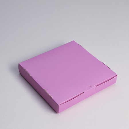 Self -charged box, with a window, lilac, 19 x 19 x 3 cm-2