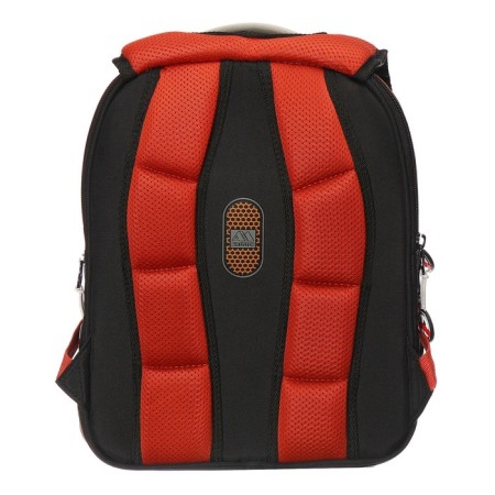 Frame backpack 35 x 26 x 14 cm, filling: bag, Across 490, black/blue 23-490-7-5