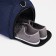 Sports bag with zipper, shoes, long belt, blue color
