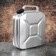 Canister aluminum with a lid, 10 l, color mix