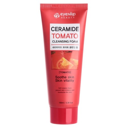 Fighting Feet with tomato Ceramide Tomato Cleansing Foam 100ml