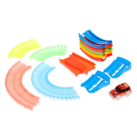 The Magic Track, flexible, shines in the dark, 106 details, a dead loop.-2