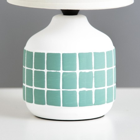 Glykeria table lamp E14 40W white-lazor 15x15x27 cm Risalux-2