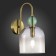 Sconces st. SL2000.211.01. GEA. 1x40 W, E14, 16x32.5 cm, golden color