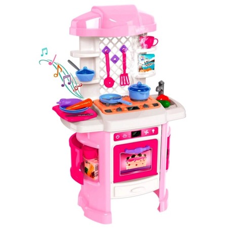 Musical kitchen with light effect