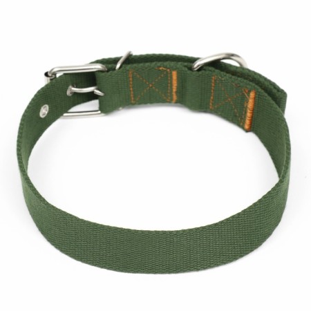 Semilant canvas collar, 72 x 3.5 cm, khaki-1