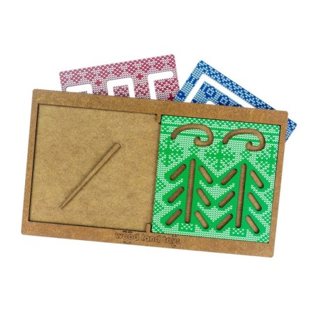Board game "Interceptic boards. New Year ornaments "
