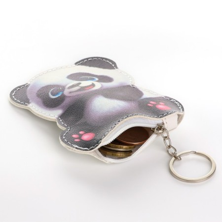 Children's wallet "Puffy panda", 8*11 cm-4